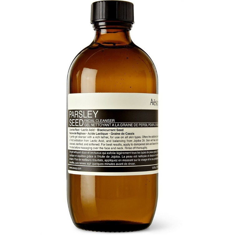 Photo: Aesop - Parsley Seed Facial Cleanser, 200ml - Men - White