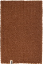 Cordera Brown Rectangular Scarf