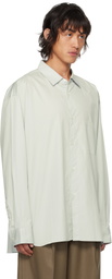 stein Gray Oversized Down Pat Shirt