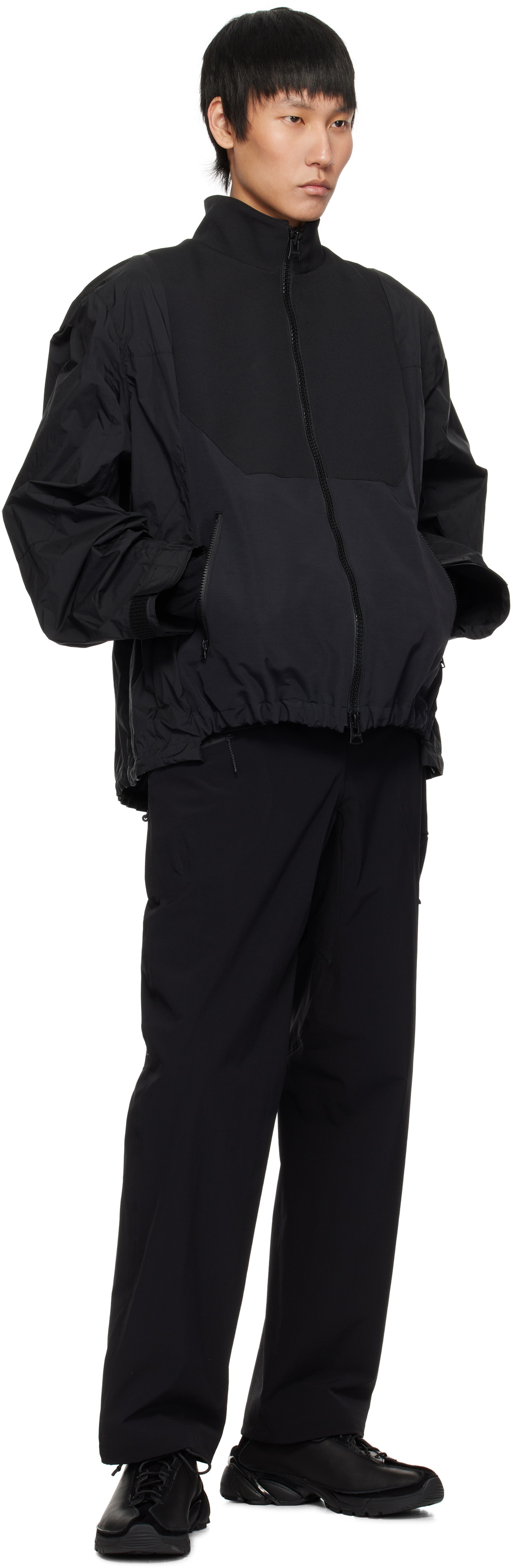 Satisfy Black Peaceshell Technical Climb Trousers
