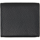 Diesel Black Grainy Leather Coin Purse