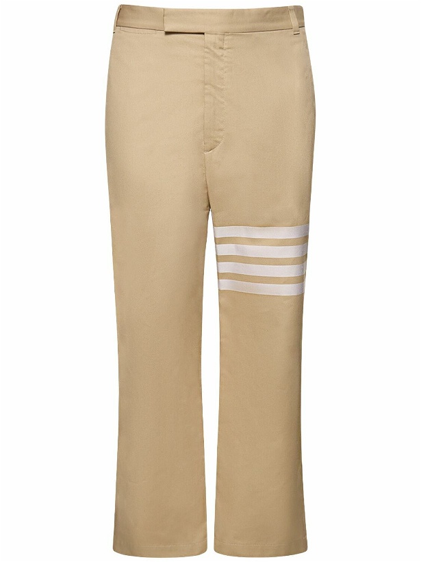 Photo: THOM BROWNE - Unconstructed Straight Leg Cotton Pants