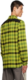 Rick Owens Yellow Brushed Shirt