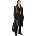 Burberry Black Double Layered Trench Coat