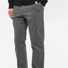 Kestin Men's Inverness Tapered Trouser in Charcoal Cotton Twill