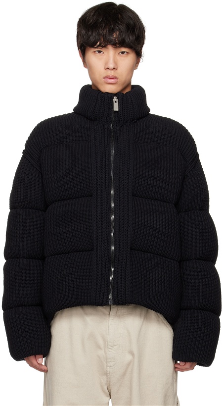 Photo: Moncler Genius 6 Moncler 1017 Alyx 9SM Black Quilted Down Jacket