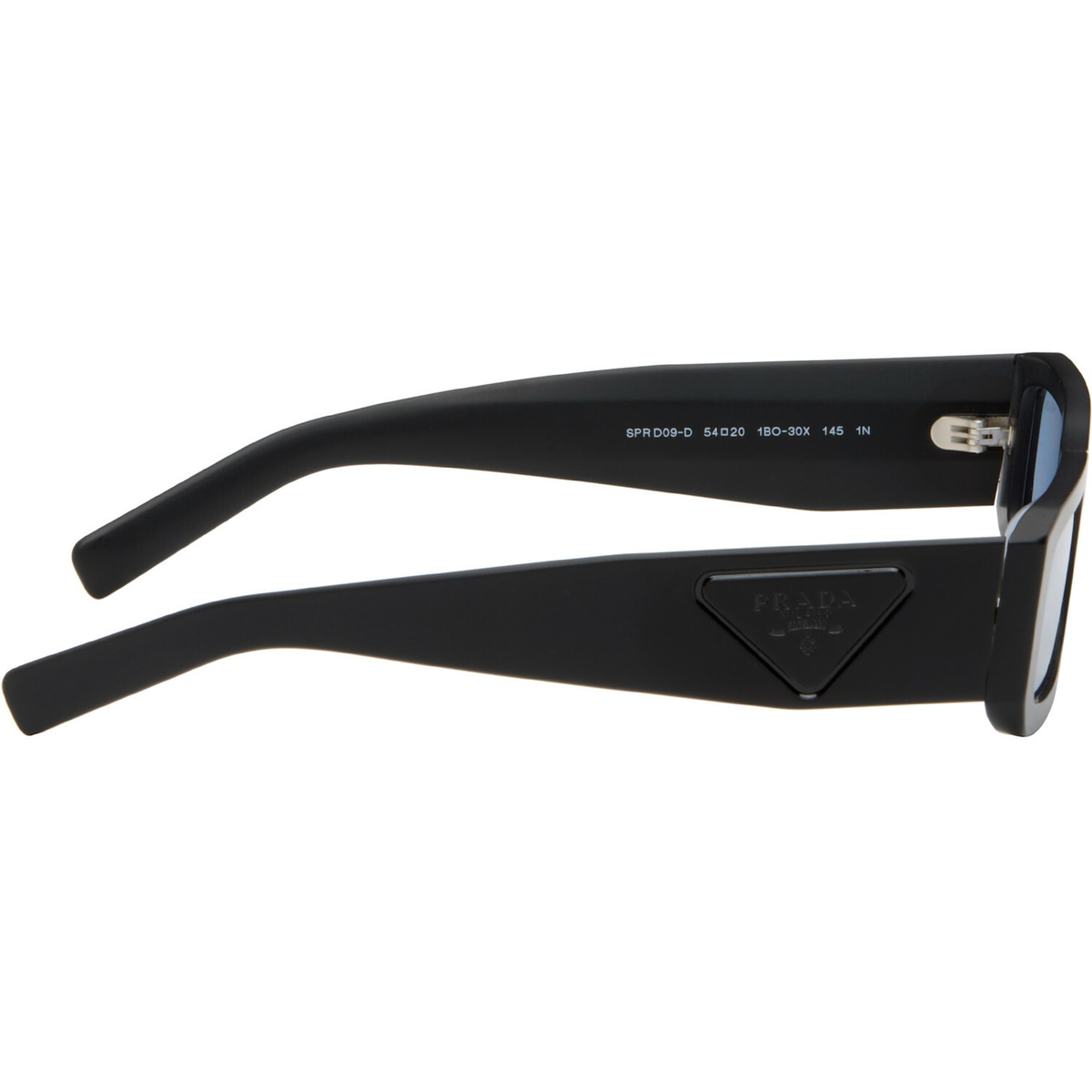 Prada Eyewear Black Rectangular Sunglasses