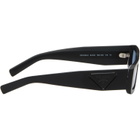 Prada Eyewear Black Rectangular Sunglasses
