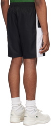 Lacoste Black Colorblock Shorts