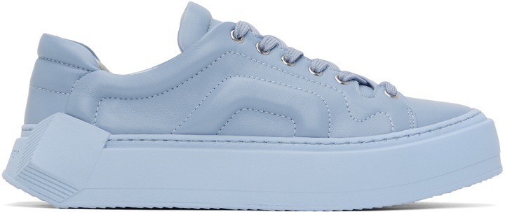 Photo: Pierre Hardy Blue Cubix Leather Sneakers