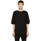 D.Gnak by Kang.D Black Double Sleeve T-Shirt