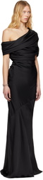 Entire Studios Black Sleeveless Bound Maxi Dress