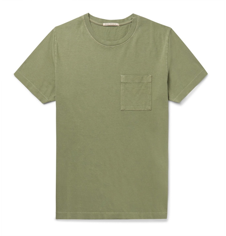 Photo: Nudie Jeans - Roy Cotton-Jersey T-Shirt - Green