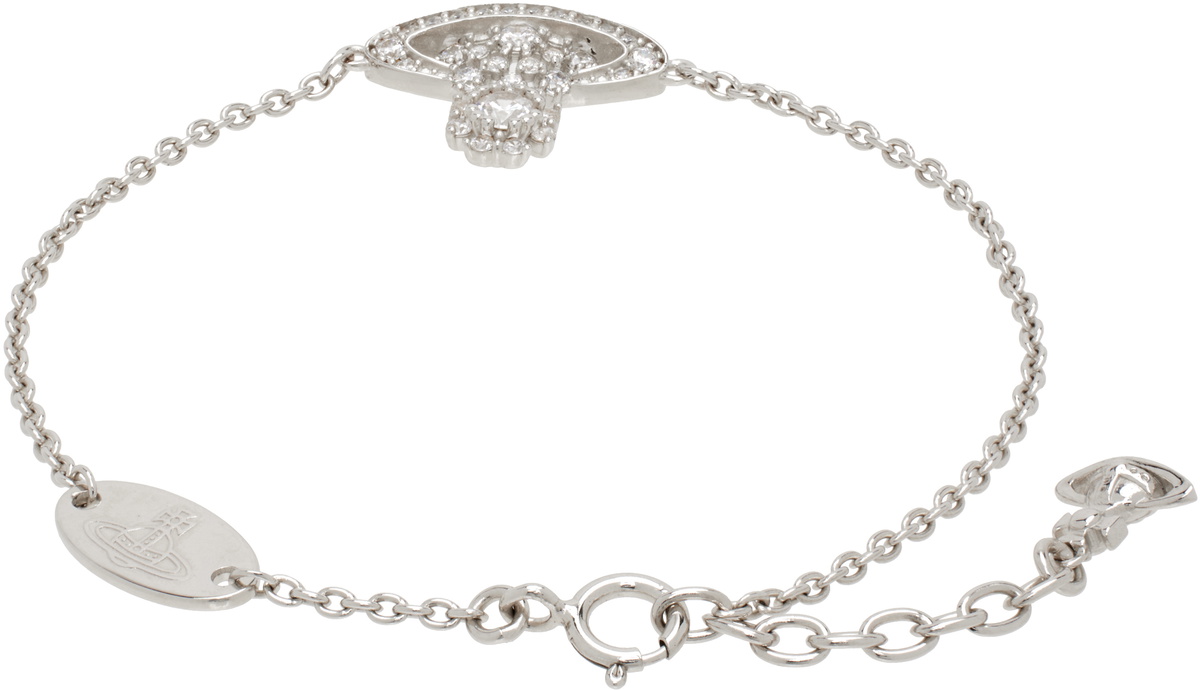 Vivienne Westwood Silver Narcissa Bracelet Vivienne Westwood