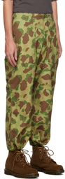 BEAMS PLUS Khaki Camouflage Utility Trousers