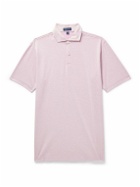 Peter Millar - Albatross Pima Cotton-Blend Piqué Polo Shirt - Pink