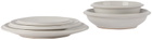BKLYN CLAY Five-Piece White Saturn Dinnerwear Set