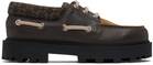 Givenchy Brown Storm Boat Shoes