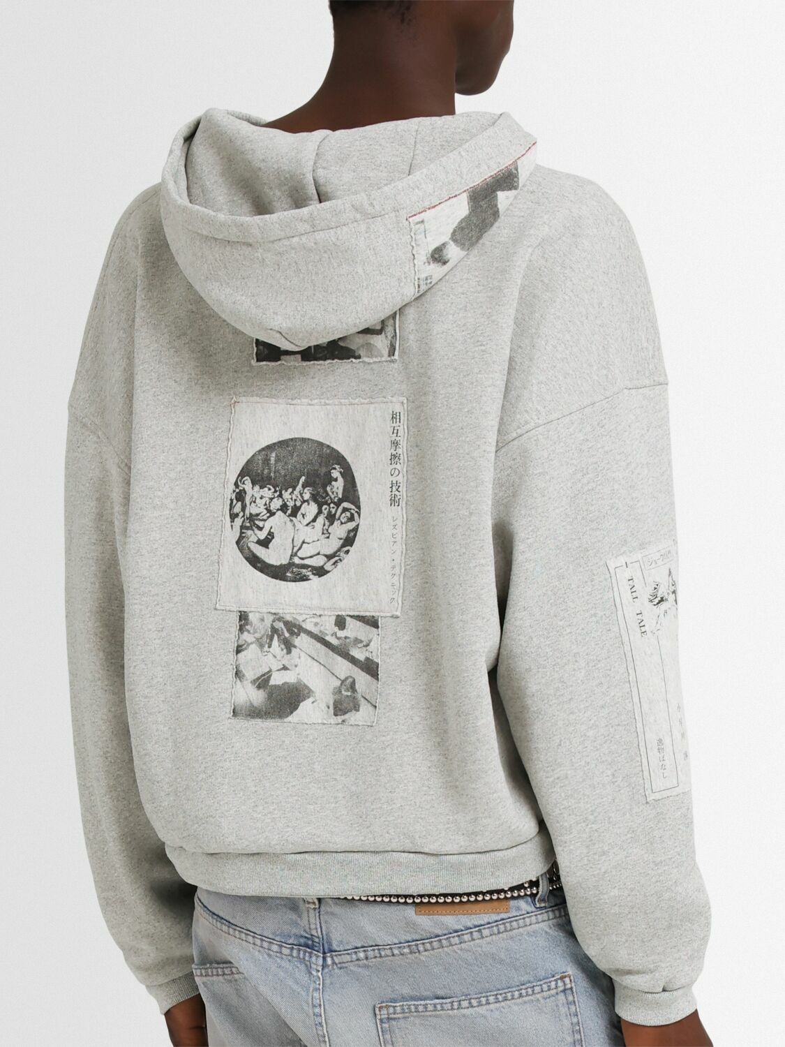 ENFANTS RICHES DÉPRIMÉS Assemblage Zip Hoodie