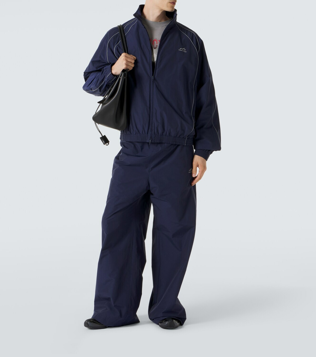 Balenciaga Cotton-blend track jacket