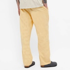 Tekla Fabrics Men's Flannel Sleep Pant in Gentle Yellow