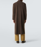 Auralee Double-breasted wool coat