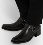 GIVENCHY - Leather Boots - Black