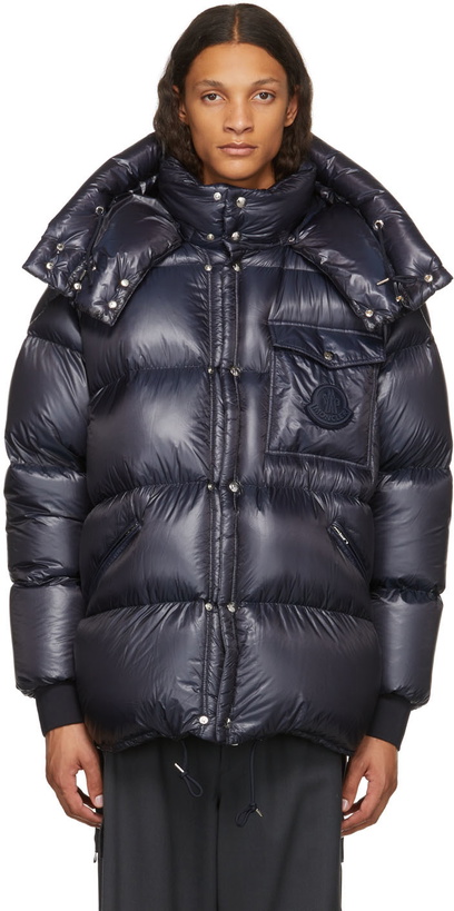 Photo: Moncler Navy Down Lamentin Jacket