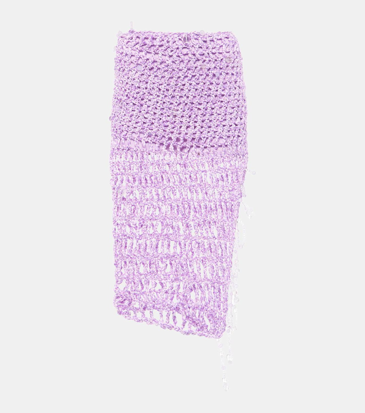 【Susan Fang】 Beaded crochetミディスカート Susan Fang Beaded crochet midi skirt Susan Fang