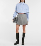 Thom Browne - Leather knee-high boots