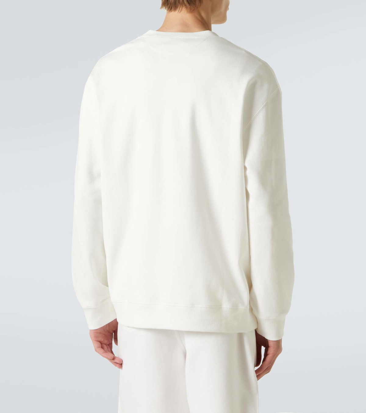 Brunello Cucinelli Logo cotton-blend jersey sweatshirt