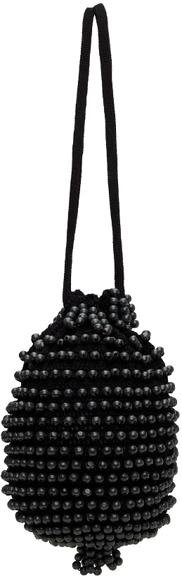 Photo: Bode Black Large Beaded Pouch