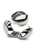 Coperni Sculpted Earrings - Silver - One Size