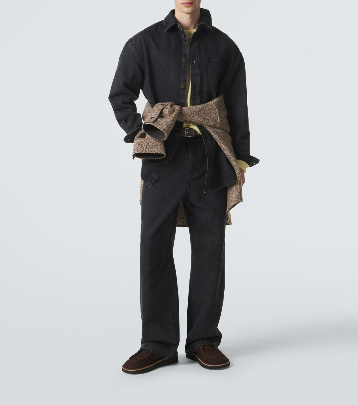 Loewe Anagram denim overshirt