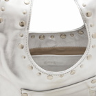 Gimaguas Women's Mini Franca Bag in Silver 