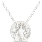 Dear Letterman Silver Siya Pendant Necklace