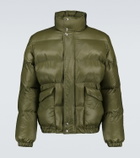 Alexander McQueen Graffiti puffer jacket