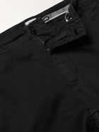 C.P. Company - Slim-Fit Tapered Stretch-Cotton Sateen Cargo Trousers - Black