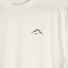 Nike Running Solar Chase T-Shirt in Summit White/Black