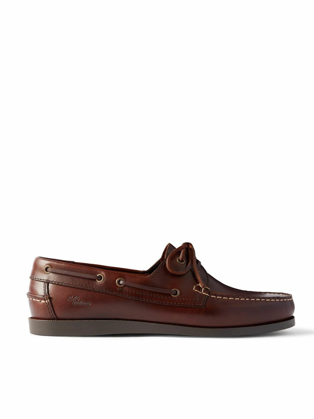Photo: R.M.Williams - Islet Leather Boat Shoes - Brown