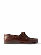 R.M.Williams - Islet Leather Boat Shoes - Brown