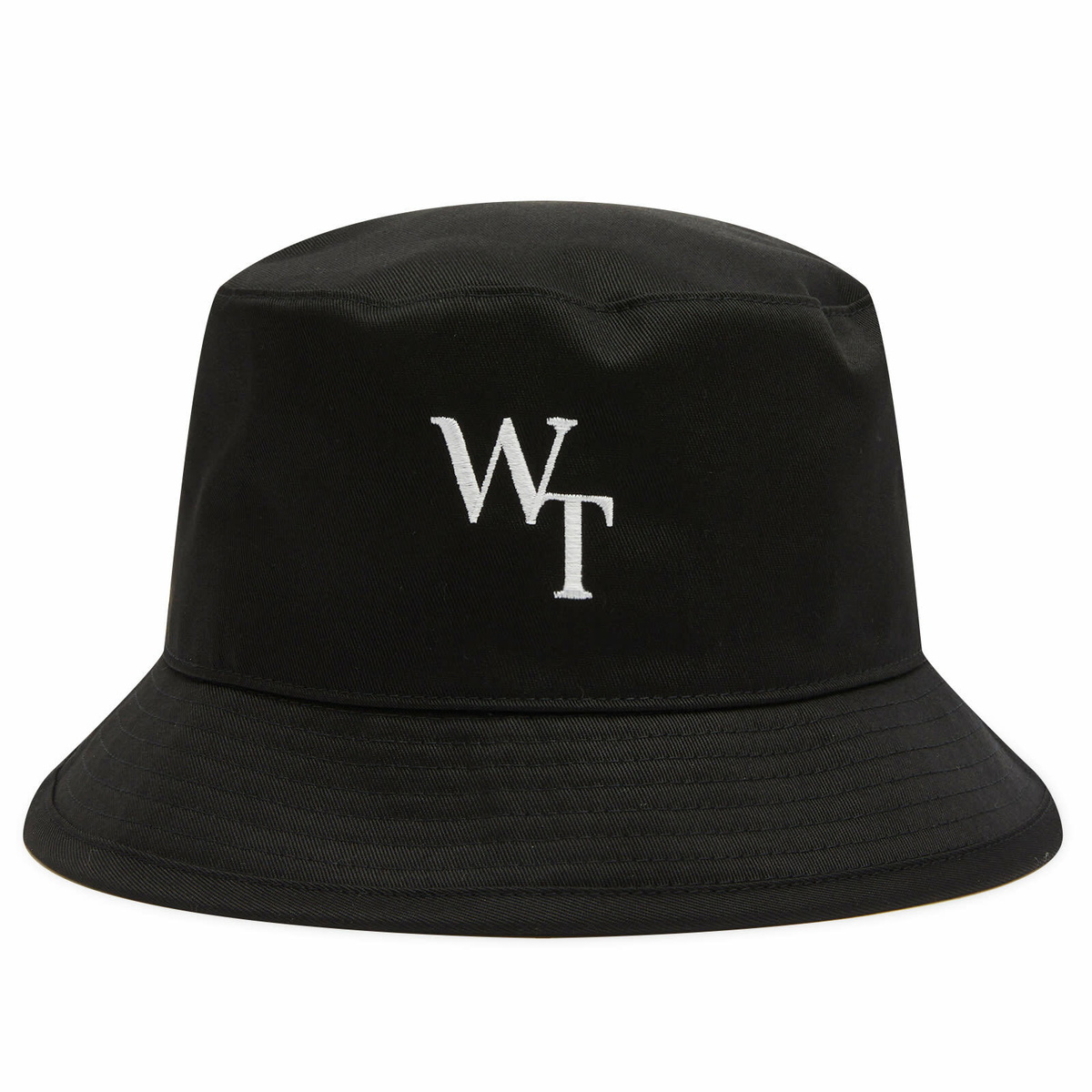 WTAPS - Jungle 02 Logo-Embroidered Cotton-Ripstop Bucket Hat - Black WTAPS