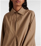 Loewe Cotton-blend shirt dress