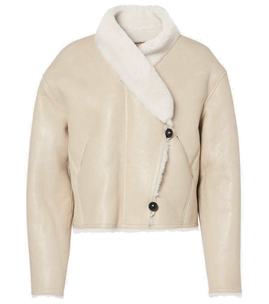 Isabel Marant Black Faded Leather Jacket Isabel Marant