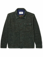Corridor - Jacquard-Knit Cotton-Blend Overshirt - Green