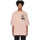 McQ Alexander McQueen Pink High Voltage Sonic Impact T-Shirt