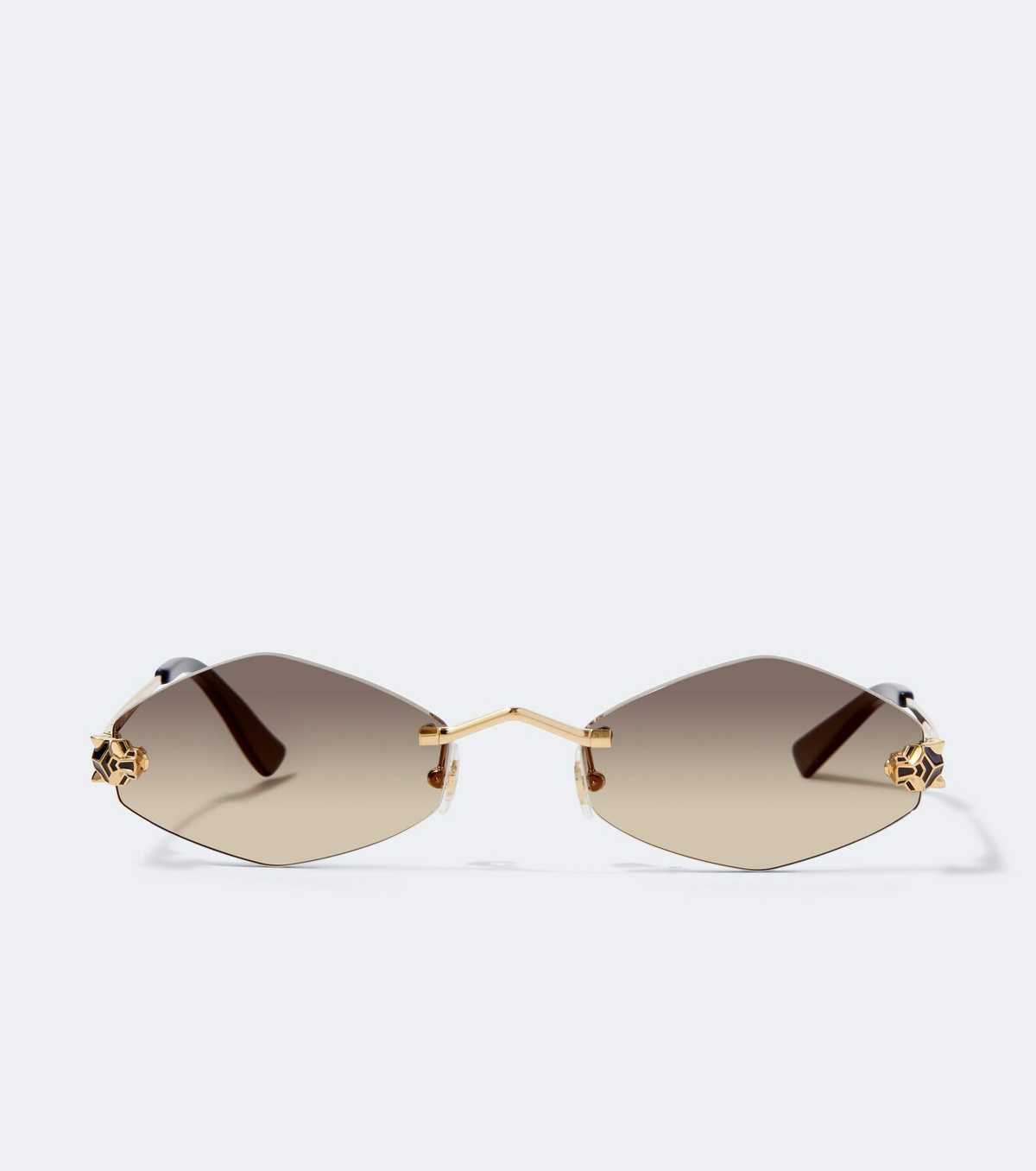 Cartier Eyewear Collection Panthère De Cartier oval sunglasses