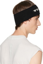 Rick Owens DRKSHDW Black Tower Knit Headband