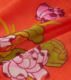 Lisa Corti Tea Flower muslin beach towel