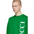 Gucci Green Logo Sweatshirt
